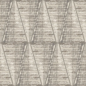 Large Diamond Wood Grain Tiles Natural Texture Luxury Benjamin Moore _Revere Pewter Gray CCC7B9 Palette Subtle Modern Abstract Geometric