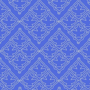 Damascus in blue