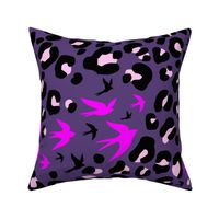 Super Cosmic Leopard- purple _ pink