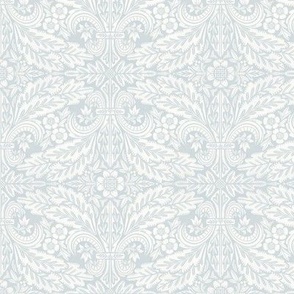 French Farmhouse Fleur-De-Lis // SLATE GRAY BLUE// SMALL