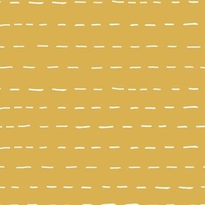 Dashed Stripes (Dashes) (Yellow and White) (Large Scale)(10.5"/12")