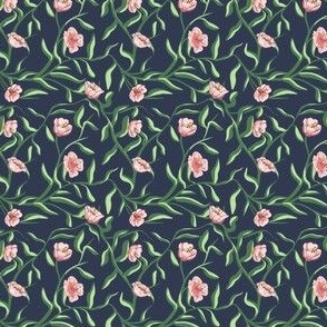 Enchanted Primrose: Premium Botanical Fabric & Wallcovering - Artisanal Home Decor and DIY Craft Design