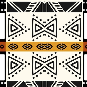 White African  Mudcloth