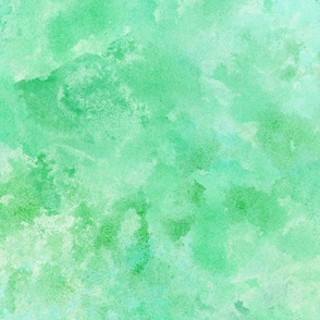 Solid watercolor with texture green