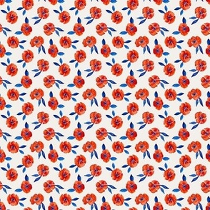 Patriotic Poppies - Mini - 2x2