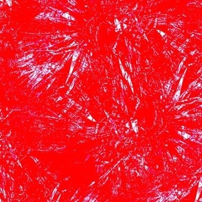 Tropical Holiday in Red - Abstract Leaves