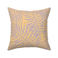 Hawaiian Palm Fronds - Amber and Lilac