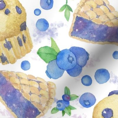 Blueberry sweets