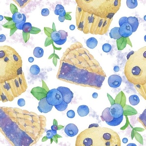 Blueberry sweets