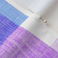 Hand painted gingham check bright - XL 24”