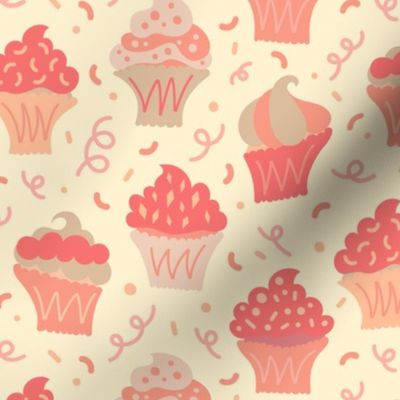 Confetti & Cupcakes - Pantone Peach Fuzz Palette