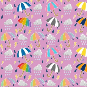 Rainy Days- Pink