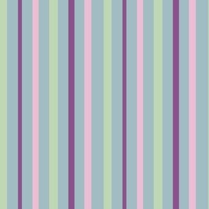Lavender Haze stripes blue