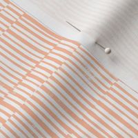 Stamped Stripes Peach