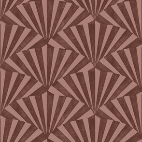 (medium) textured wide art deco stripes geometric dark mocha brown