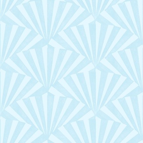 (medium) textured wide art deco stripes geometric light blue pastel 