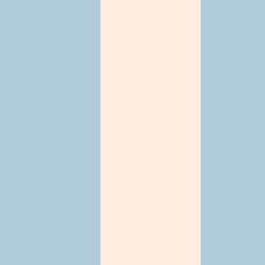 polly pocket stripe - French blue & powder pink