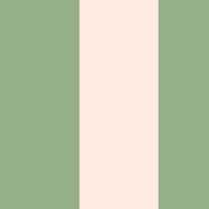 polly pocket stripe - powder pink & tea green