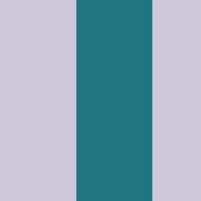 polly pocket stripe - lavender & petrol blue