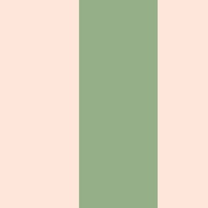 polly pocket stripe - tea green & millennial pink