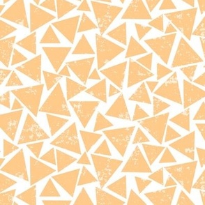 Geometric Distressed Triangles in Peach