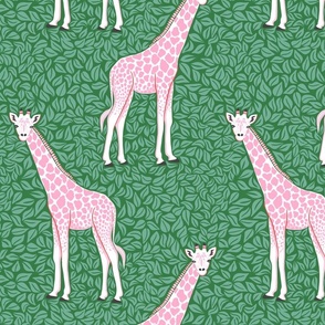 bright pink giraffe/large