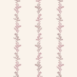 pink and coral coloured delicate seaweed