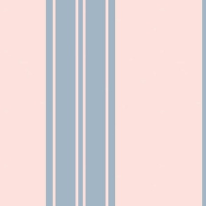 kelly stripe - Middleton pink & French blue