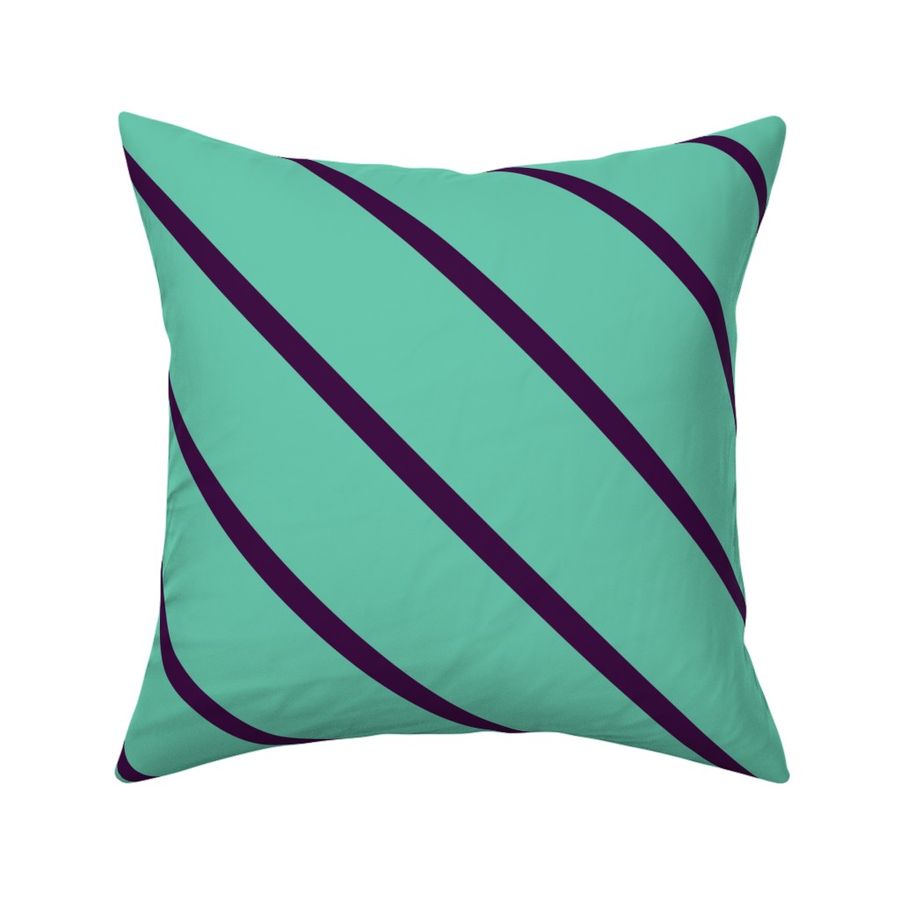 Purple Stripes Teal