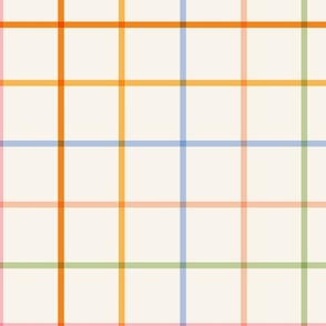 Simple check - pastel SMALL