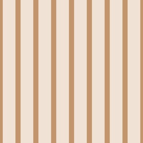 Minimal Tan Stripes on Beige_LRG