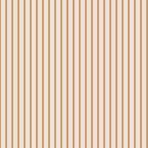 Minimal Tan Stripes on Beige_SMALL