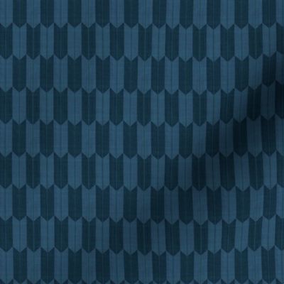 Arrow Texture - Indigo Blue