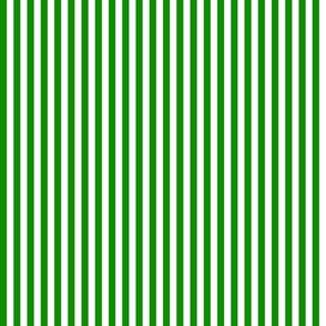 small awning stripes_cucumber green and white
