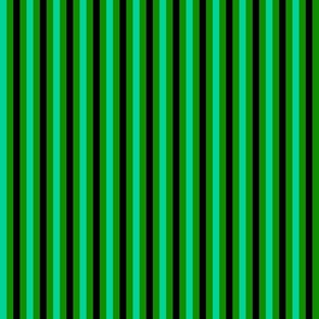 small awning stripes_miami green and black on cucumber green