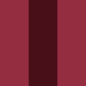 Broad Vertical Awning Cabana Stripes in Dark Maroon Red and Carmine Pink Red - 6 inch stripes six inch