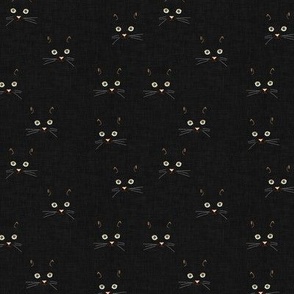 Noir Cat Face (ultra pitch black) XXSML 