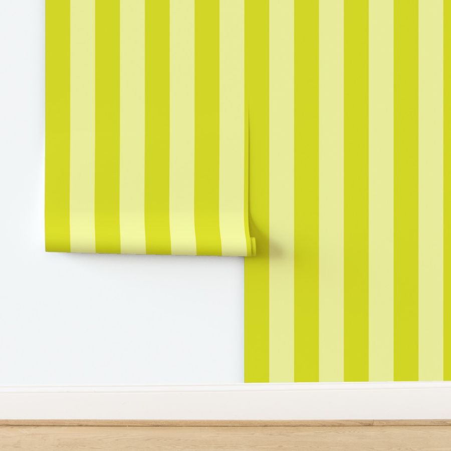 large awning stripes_lime and lime lighter