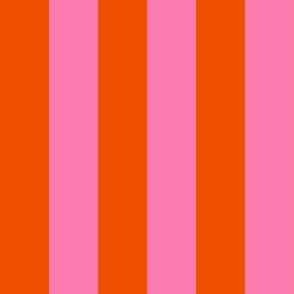 large awning stripes_poppy and pink