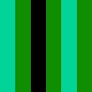 large awning stripes_miami green and black on cucumber green