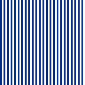 small awning stripes white and royal blue