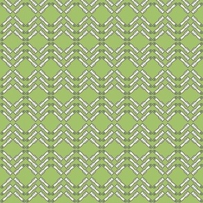 578 - Small scale pistachio green ice cream spoons in zig zag diamond stripes for retro kitchen wallpaper_ kids apparel_ patchwork_ curtains and pillows-06-06