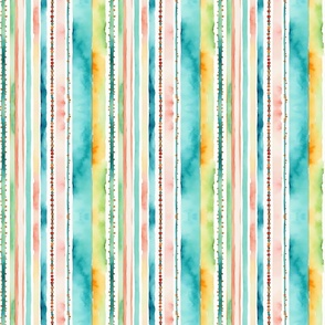 watercolor stripe