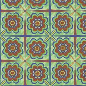 Retro_Floral_Tile_Color 2_Medium