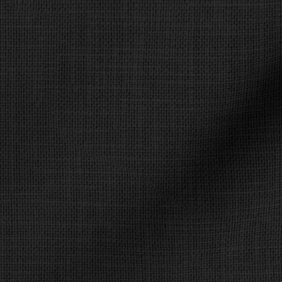 Plain Color Black Linen Texture Solid Color