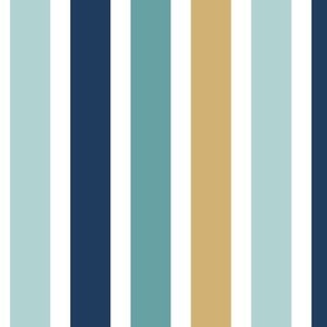 (M) bold colored vertical stripes Medium scale