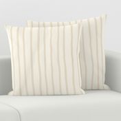 L - Cream Magnolia Soft Pinstripe - Neutral Ivory Contemporary Sketchy Stripe Wallpaper