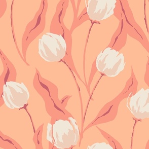 Tulips [peach dark] [large]