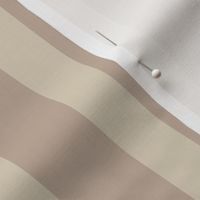 Neutral Brown Wavy Stripes -   Pale Taupe Beige Contemporary Thick Soft Stripe Wallpaper