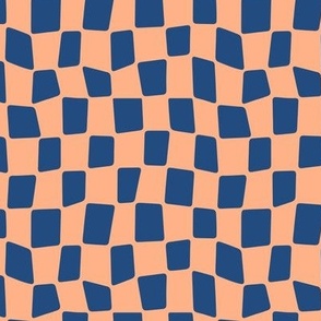 Funky Checkered Orange